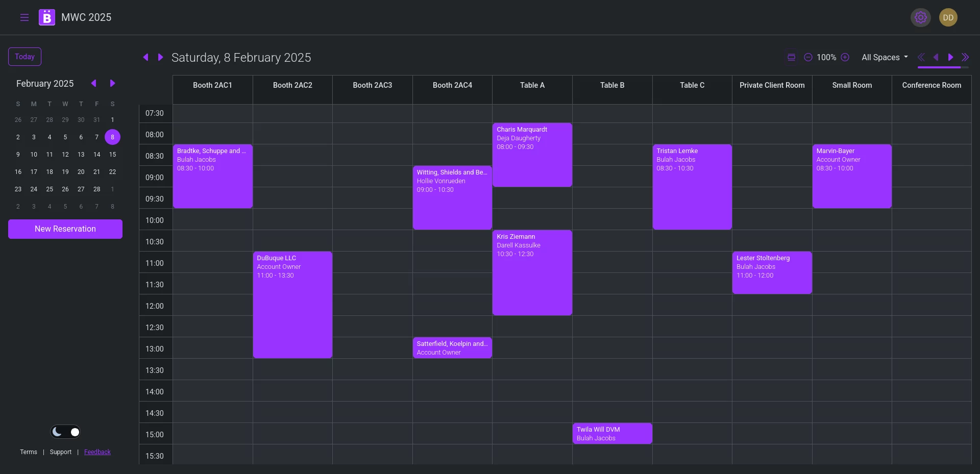 Picture of Bookinate – Conference Booth And Tables Booking System